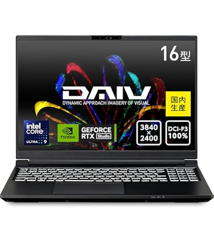 【美品】DAIV R6 RTX4050 i7 32GB 1TB 3年保証 Amazon.co.jp: mouse 【 RTX4050搭載/3年保証】クリエイター