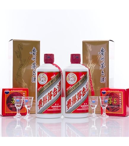 貴州茅台酒100ml 53度 2本セット Amazon.co.jp: 貴州茅台酒 飛天 アルコール53度50ml*2（2本セット