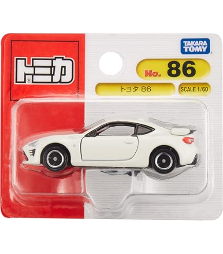 Amazon.co.jp: Tomica No.86 Toyota GR 86 (First Press Version
