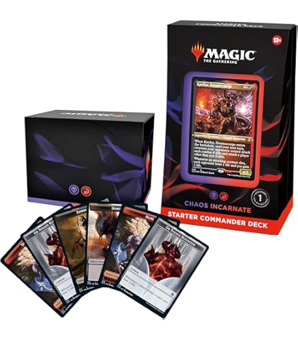 Magic: the Gathering Commander 2017 Mtg Set Of All 4 Decks : Amazon.com.au:  Toys & Games