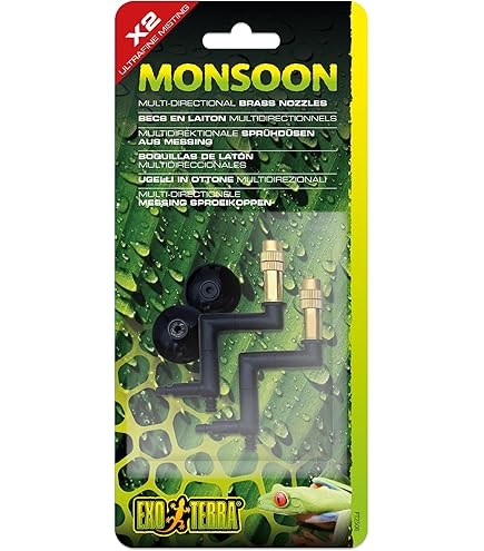 モンスーンマルチ（自動噴霧器）8L +追加パーツあり Amazon | GEX EXOTERRA モンスーン専用ノズルキット 自動噴霧器