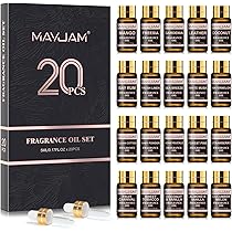 Amazon.co.jp: MAYJAM アロマオイル 6種セット エッセンシャルオイル