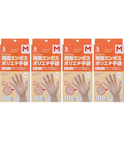Amazon.co.jp: カウネット 吊り下げて使えるポリエチレン手袋300枚入