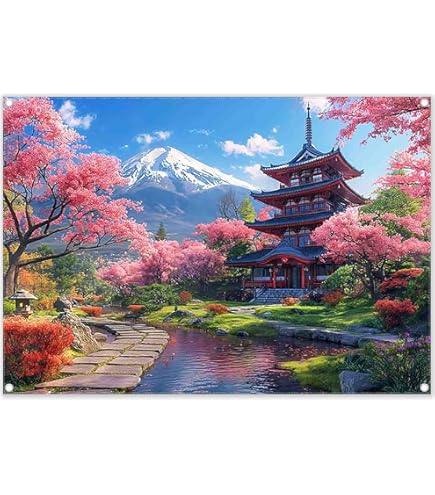 Leyiyi 6x9ft Exquisite Chinese Architecture Backdrop Old Dynasty Livingroom Arch Window Curtain Full Moon Nature View Wooden Furniture Photography Background Watercolor Photo Studio Prop Vinyl Banner