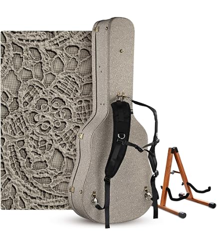 SKB アコースティックギター用ハードケース & アリアギターセット Amazon | SKB トリプルオーサイズ アコースティックギター用ハード