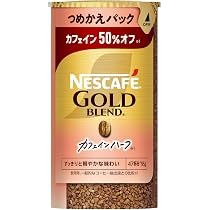 Amazon.co.jp: ネスカフェ ゴールドブレンド カフェインハーフ エコ