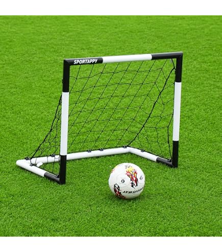 Amazon | QuickPlay Kickster アカデミーサッカーゴールレンジ