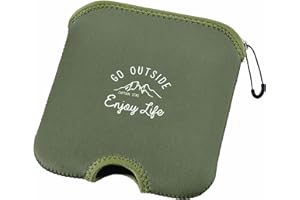 キャプテンスタッグ(CAPTAIN STAG) ホットサンドメーカー ホットサンドトースター トーストカバー オリーブ モンテ UG-3085 180×190mm