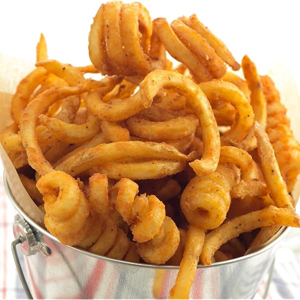 Amazon.co.jp: Twister Potatoes 2.2 lbs (1 kg) Curly French Fries