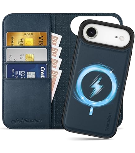 Amazon.co.jp: SHIELDON iPhone Air 対応 手帳型ケース 本革レザー 6.5