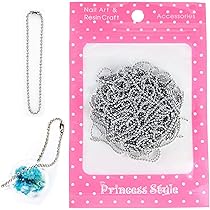 ボールチェーン Amazon | ZNUJS(さちえ) ボールチェーン コネクター付き 12cm 50