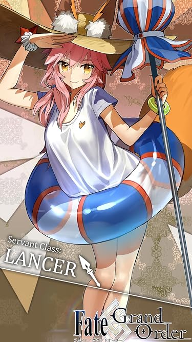 アプリゲームとコラボしたことのあるアニメや芸能人 - 【FateGO】水着玉藻の前(ランサー)