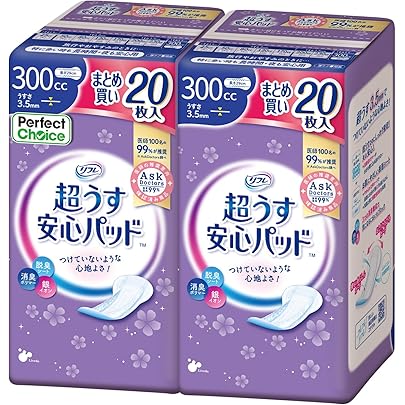 Amazon.co.jp: リフレ 超うす 安心パッド まとめ買いパック 失禁 尿