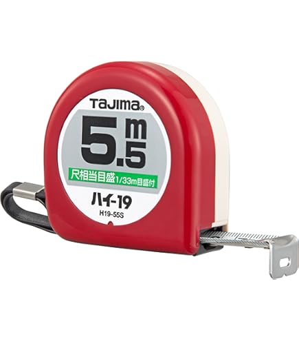 Amazon.co.jp: タジマ(Tajima) コンベックス 7.5m×25mm ロック25 尺