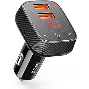 Anker Roav FM Transmitter F2(FMトランスミッター搭載 19.5W 2ポート カーチャージャ… Anker Roav FM Transmitter F2(FMトランスミッター搭載 19.5W 2ポート カーチャージャ…