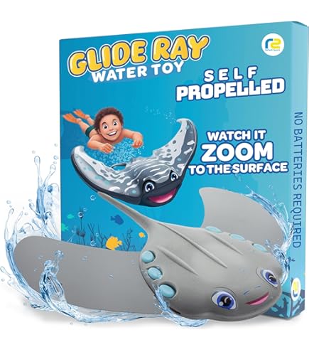 DartFin Pool Torpedo Rocket - 11.25 Inch Underwater Football Glider For Pool Games