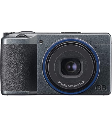 Ricoh GR IIIx, Black, Digital Compact Camera with 24MP APS-C Size