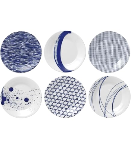 Royal Doulton Charlene Mullen Plates, 8.6-Inch, London City Scape