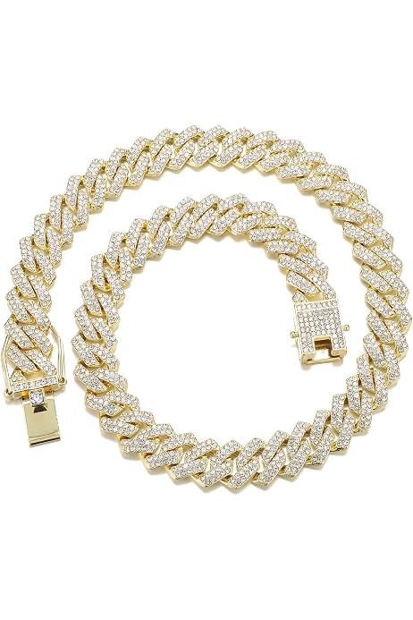Miami Cuban Link Chain Choker Necklace 