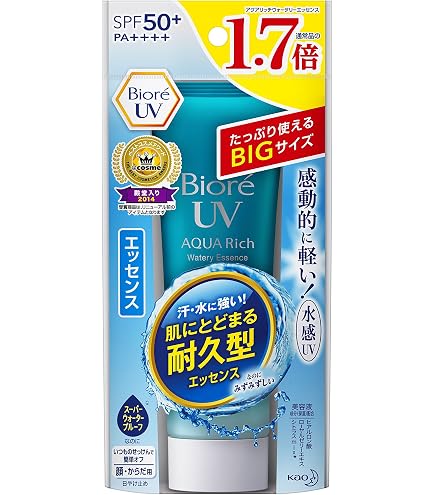 Amazon.co.jp: Biore UV Aqua Rich Watery Essence SPF50+ 1.8 oz (50