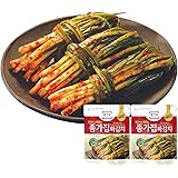 [宗家キムチ]【ねぎキムチ 300g 2個セット】 韓国 韓国食品 韓国キムチ ねぎキムチ 業務用 kimchi 김치 ご飯のお供 ごはんのおとも いちおし