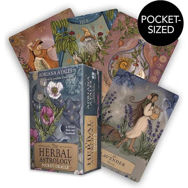 The Herbal Astrology Oracle: A 55-Card Deck and Guidebook : Ayales