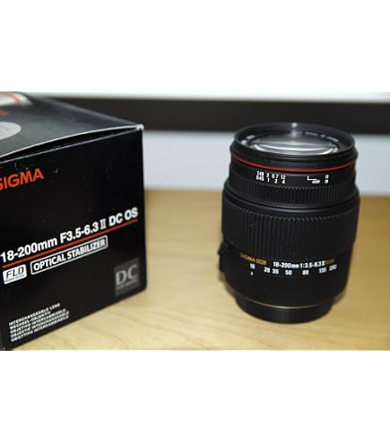 Amazon.co.jp: SIGMA 高倍率ズームレンズ 18-200mm F3.5-6.3IIDC OS