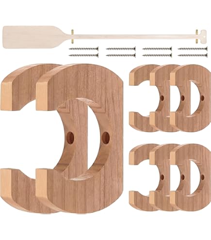 Amazon | Silipull 2個 オールウッドパドル 48インチ 木製パドル