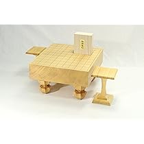 将棋盤 かやの木 本榧足付将棋盤 3寸5分（天地柾） sa30014 | 前川榧碁盤店
