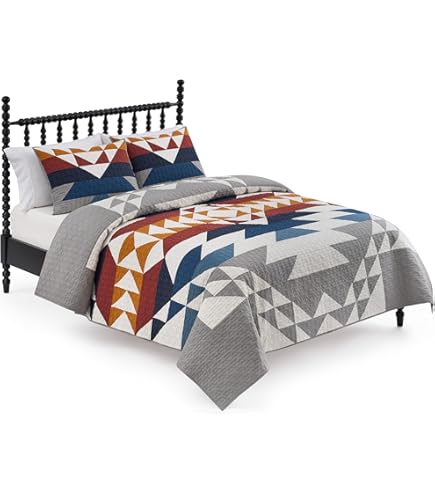 Amazon｜Pendleton Harding デニム ブルー 掛け布団 クイーンサイズ