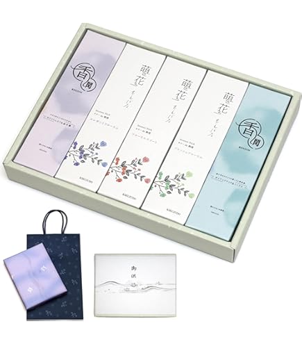 Amazon｜いつ送っても失礼にならない お悔やみ 線香 ギフト お供え 桐