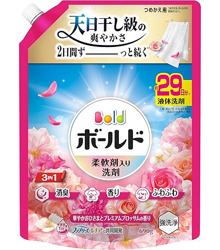 Amazon.co.jp: P&G ボールドジェルボール 4D 華やかプレミアム