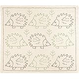 原ウール 刺し子のふきん 刺し子 キット 刺子 セット ふきん 刺し子キット 7.はりねずみ