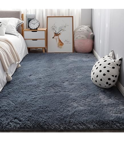 Amazon | カーペット ラグ 175 x 140 cm 洗える滑り止め付 ラグマット