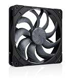 Noctua NF-A14x25 G2 PWM chromax.black, 140mm プレミアム品質静音PC Fan, 4-Pin接続 (ブラック)