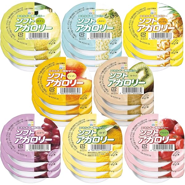 Amazon.co.jp: エネプロゼリー・セブン 詰め合わせ 8種各3個（24個