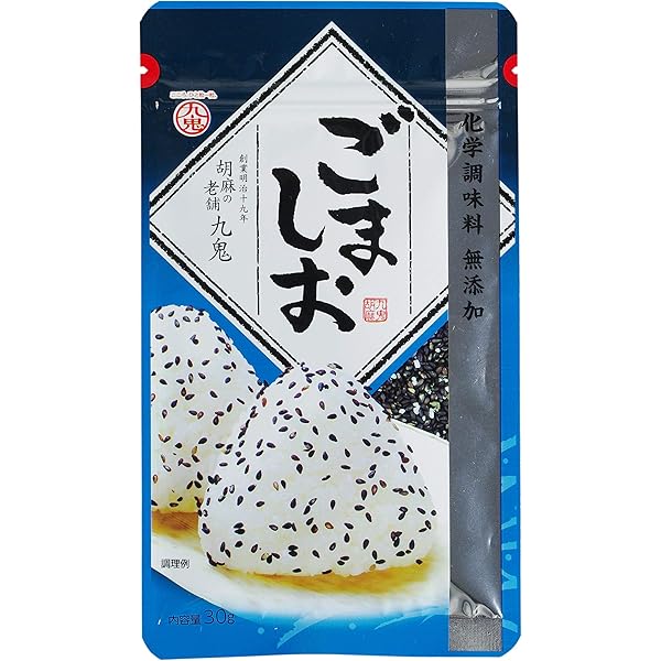ごましおページ Amazon.co.jp: 九鬼 ごましお 30g : 食品・飲料・お酒