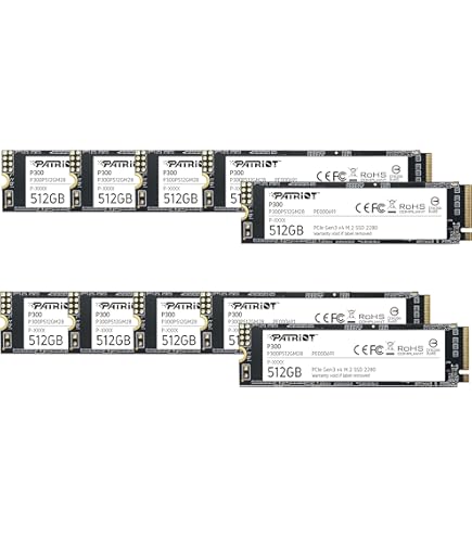 Amazon | Patriot P210 SATA 3 512GB SSD 2.5 Inch Internal Solid