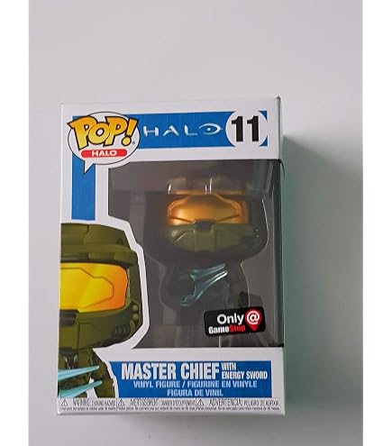 Funko POP! Halo | Master Chief â€ 25 | 20th Anniversary Funko Exclusive Protector and Box Include Funko - | en línea