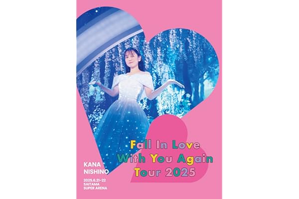 【Amazon.co.jp限定】Kana Nishino Fall In Love With You Again Tour 2025 (完全生産限定盤) (Blu-ray) - 西野カナ (オリジナルコットン巾着付)