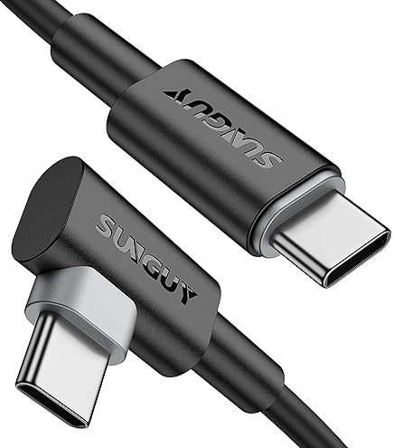 Amazon.co.jp: SUNGUY USB Type C ケーブル 0.3M 【2本組】 L字 PD対応