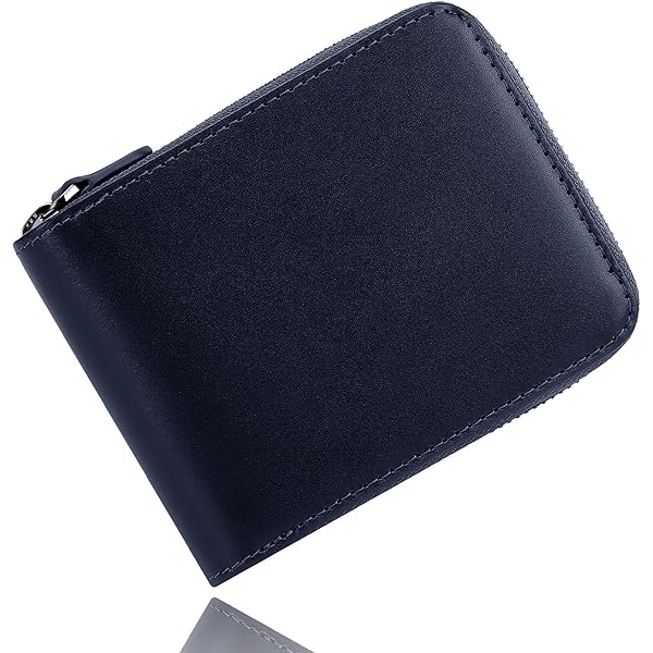 Amazon | 財布 メンズ 2つ折り 日本栃木 レザー 二つ折り財布 YKK