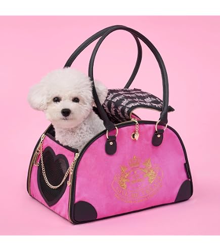 Amazon.co.jp: Juicy Couture Give Me Treats ペットキャリア - 小型犬