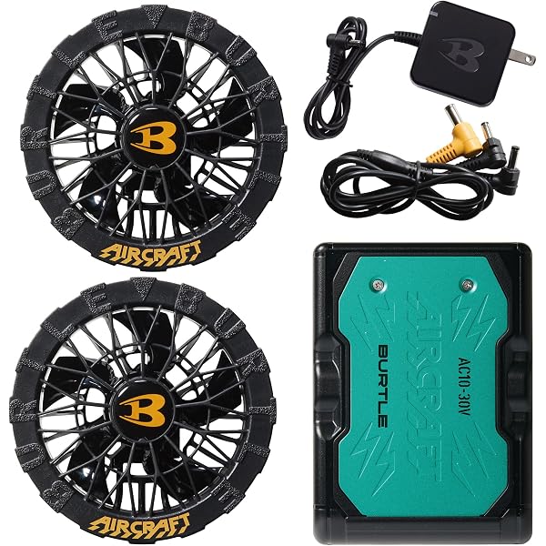 Amazon.co.jp: Bartle 2025 Fan Battery Set AC09 AC09-1 AC09-2