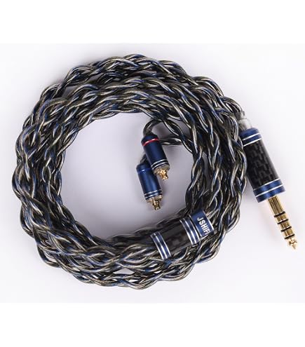 Amazon | 【JSHiFi-Warrior】リケーブル 銀メッキ ケーブル 16芯