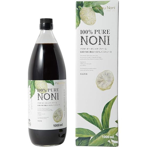 Amazon | ノニジュース1000ml（パラオ産、完全熟成ノニ果汁原液