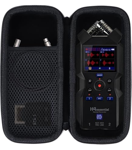 Zoom H4essential 4-Track Handy Recorder (2024 Model, Essential