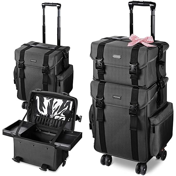 Amazon | BYOOTIQUE 2IN1 メイクボックス メイクキャリーケース