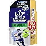 [大容量] レノア 超消臭1WEEK 柔軟剤 SPORTSデオX フレッシュシトラス 詰め替え 2,100mL