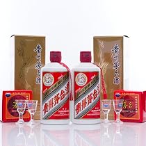 Amazon.co.jp: 貴州茅台酒 飛天 2本 2025年 アルコール53度500ml 箱付